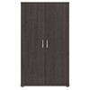 Bush Business Furniture Universal Tall Linen Cabinet with Doors and Shelves LNS136SG-Z B-LNS136SG-Z