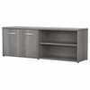 Bush Business Furniture Studio C Low Storage Cabinet with Doors and Shelves SCS160PG