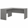 Office by kathy ireland® Echo L Shaped Desk in Modern Gray ECH026MG