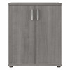 Bush Business Furniture Universal Closet Organizer with Doors and Shelves CLS128PG-Z B-CLS128PG-Z