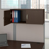 Bush Business Furniture Office in an Hour 2 Person L Shaped Cubicle Workstations OIAH008MR B-OIAH008MR