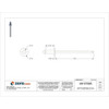 Blind Rivet, Dome Head, 1-8 in Dia., 9-32 in L, Stainless Steel Body, 500 PK  U34180.012.0042