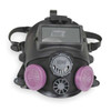 Full Face Respirator, 7600, Not Rated, Threaded, Size, M/L 0 Cartridges Included