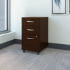 Bush Business Furniture Series C 3 Drawer Mobile File Cabinet in Mocha Cherry - Assembled WC12953SU
