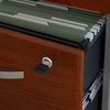 Bush Business Furniture Series C 72W x 36D Bow Front U Shaped Desk with Mobile File Cabinets SRC043HCSU B-SRC043HCSU
