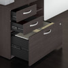 Bush Business Furniture Studio C Office Storage Cabinet with Drawers and Shelves SCF130SGSU B-SCF130SGSU