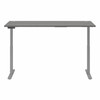 Move 60 Series by Bush Business Furniture 72W x 30D Height Adjustable Standing Desk M6S7230PGSK B-M6S7230PGSK