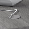 Move 60 Series by Bush Business Furniture 60W x 30D Height Adjustable Standing Desk M6S6030PGSK B-M6S6030PGSK