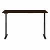 Move 60 Series by Bush Business Furniture 72W x 30D Height Adjustable Standing Desk M6S7230MRBK B-M6S7230MRBK