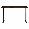 Move 60 Series by Bush Business Furniture 72W x 30D Height Adjustable Standing Desk M6S7230MRBK B-M6S7230MRBK