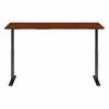 Move 60 Series by Bush Business Furniture 72W x 30D Height Adjustable Standing Desk M6S7230HCBK B-M6S7230HCBK
