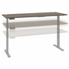 Move 60 Series by Bush Business Furniture 72W x 30D Height Adjustable Standing Desk M6S7230MHSK