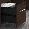 Bush Business Furniture Office 500 16W 2 Drawer File Cabinet - Assembled OFF216BWSU B-OFF216BWSU