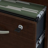 Bush Business Furniture Series C 48W x 30D Office Desk with Mobile File Cabinet SRC048MRSU B-SRC048MRSU