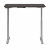 Move 60 Series by Bush Business Furniture 48W x 24D Height Adjustable Standing Desk M6S4824SGSK B-M6S4824SGSK