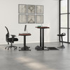 Move 60 Series by Bush Business Furniture 48W x 24D Height Adjustable Standing Desk M6S4824HCBK B-M6S4824HCBK