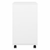 Bush Business Furniture Hybrid 2 Drawer Mobile File Cabinet - Assembled HYF116WHSU-Z B-HYF116WHSU-Z