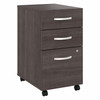 Bush Business Furniture Hybrid 3 Drawer Mobile File Cabinet - Assembled HYF216SGSU-Z