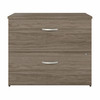 Bush Business Furniture Hybrid 2 Drawer Lateral File Cabinet - Assembled HYF136MHSU-Z B-HYF136MHSU-Z