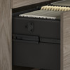 Bush Business Furniture Hybrid 2 Drawer Lateral File Cabinet - Assembled HYF136MHSU-Z B-HYF136MHSU-Z