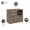 Bush Business Furniture Hybrid Office Storage Cabinet with Drawers and Shelves HYF130MHSU-Z B-HYF130MHSU-Z
