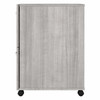 Bush Business Furniture Hybrid 2 Drawer Mobile File Cabinet - Assembled HYF116PGSU-Z B-HYF116PGSU-Z