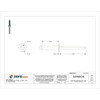 Blind Rivet, Dome Head, 3-16 in Dia., 51-64 in L, Stainless Steel Body, 100 PK  SSD610SSBS203