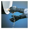 Chemical Resistant Gloves, Butyl, 11 in L, 13 mil, Black, 7, 1 PR