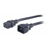 Apc Power Cord, IEC 320 C20, SJT, 6.5 ft., 16A, 12/3 AP9877