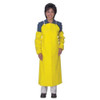 Ansell Bib Apron, Neoprene, Yellow, 45 in, Universal 56-400