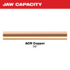 M18 FORCE LOGIC Press Jaw, For 7-8 in Copper (HVAC) Pipe  49-16-2656M