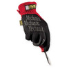 FastFit(R) Mechanics Gloves, Synthetic Leather Palm, TrekDry Back, 9, Red  MFF-02-009