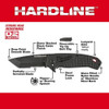 Milwaukee Tool 3 in HARDLINE Serrated Blade Pocket Knife 48-22-1998