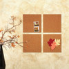 Quartet Bulletin Board Tiles,Natural,PK4 102