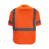 Class 3 High Visibility Orange Mesh Safety Vest - Small-Medium  48-73-5135