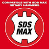 Milwaukee Tool 3-9-16 in. x 22 in. One Piece SDS-MAX Masonry Core Bit 48-20-5430