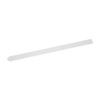 Blank Warning Stake, Reinforced Polymer, Non-Reflective, 66 Height, White