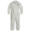 Collared Disposable Coveralls, 2XL, White, ProShield(R) 60