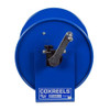 Coxreels Hand Crank Hose Reel,75 ft,1-2" ID,Blue 112-4-75