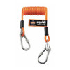 Ergodyne Standard Orange Coiled Cable Lanyard-5lb 3130M
