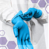 Element, Disposable Gloves, 3.2 mil Palm, Nitrile, Powder-Free, XS, 250 PK, Blue  62870