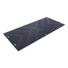 Ground Protection Mat, 1/2 in Thickness, High Density Polyethylene, Black