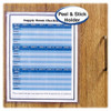 C-Line Products Self Adhesive Holder,9x12,PK50 70912