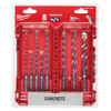 8 pc. 2-Cutter M-2 SDS-Plus Rotary Hammer Drill Bit Set  48-20-7673