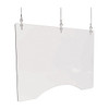Deflecto Guard, Polycarbonate, Clear, PK2 PBCHPC3624