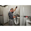 Milwaukee Tool Urinal Auger,Metal,3-8" dia,4 ft 49-16-3574