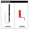 Milwaukee Tool Urinal Auger,Metal,3-8" dia,4 ft 49-16-3574