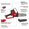 8 in L Cordless Pruning Saw, Not Applicable, 18 V, Bare Tool  3004-20