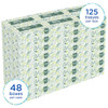 Naturals, 2 Ply Facial Tissue, 125 Sheets per Box, 48 PK  21601