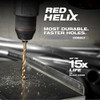 Milwaukee Tool 15 pc. RED HELIX Cobalt Drill Bit Set 48-89-2370